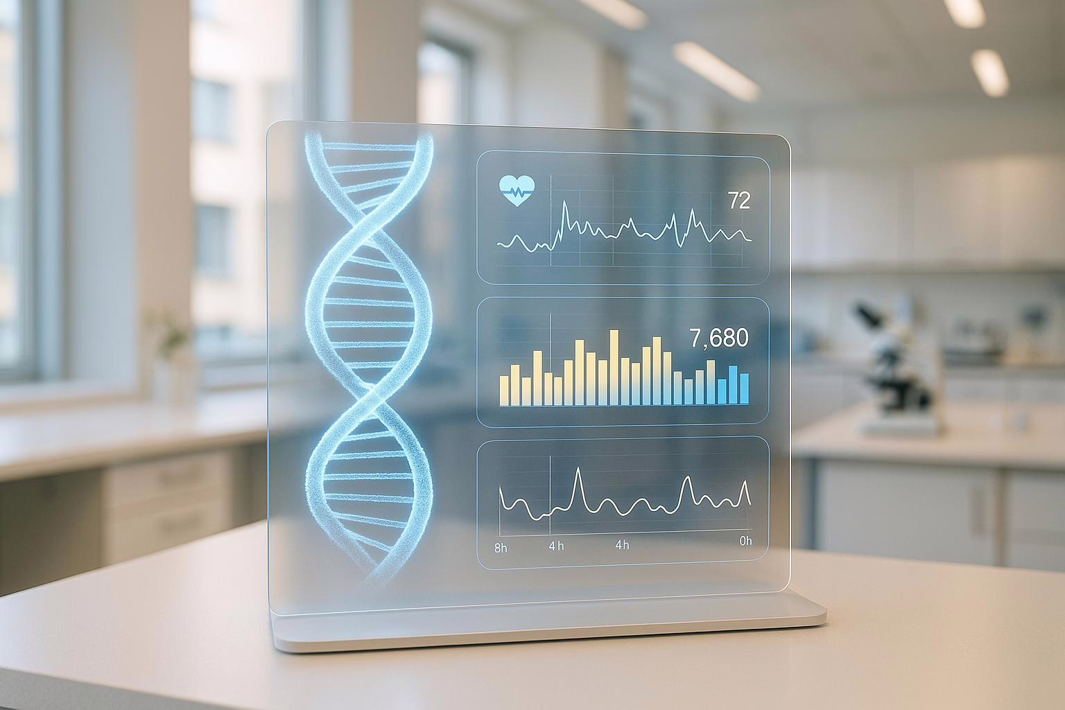 KI-Integration von Genom- und Wearable-Daten