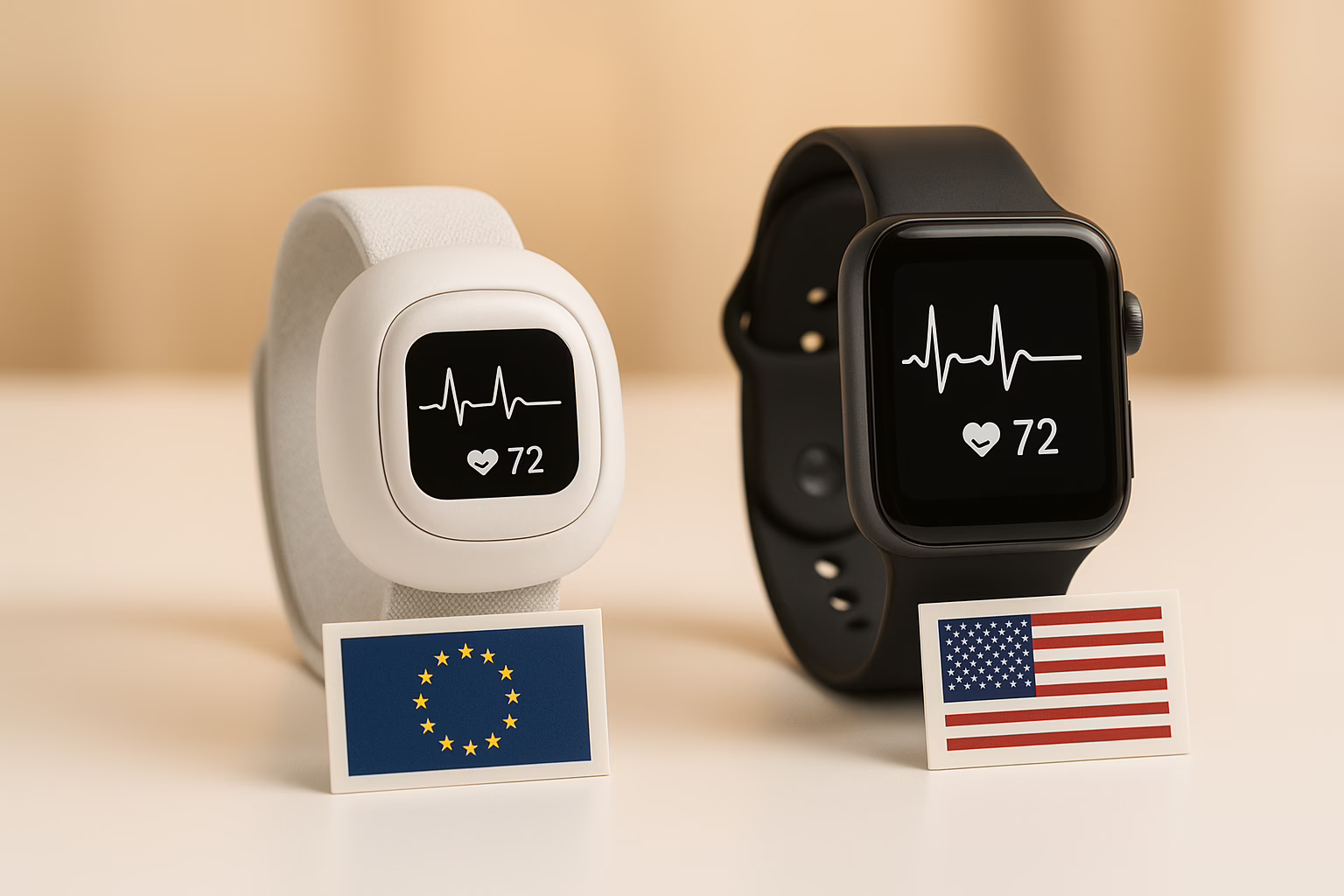 Medizinische Wearables: EU vs. US-Regulierungen