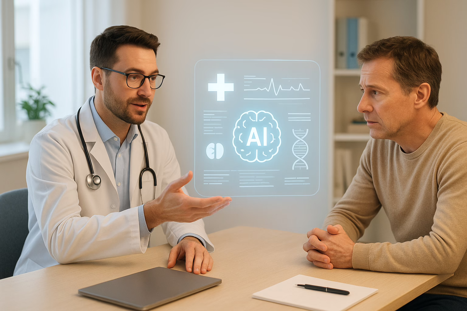 Ärzte vs. Patienten: Vertrauen in KI aus zwei Perspektiven