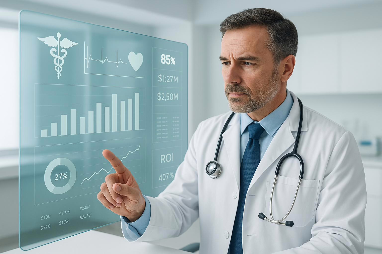 ROI von KI im Gesundheitswesen berechnen